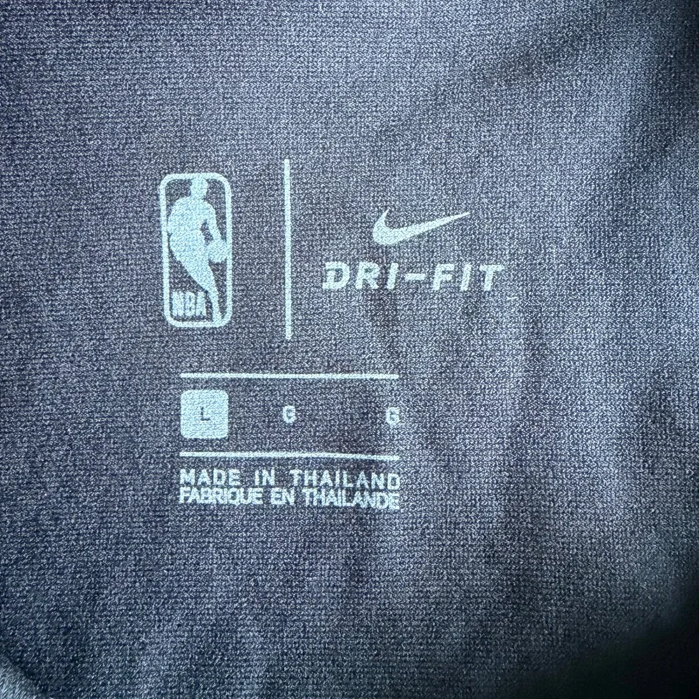 Nike Houston Rockets NBA Mens L Dri-FIT Quarter Zip Pullover Black Lightweight